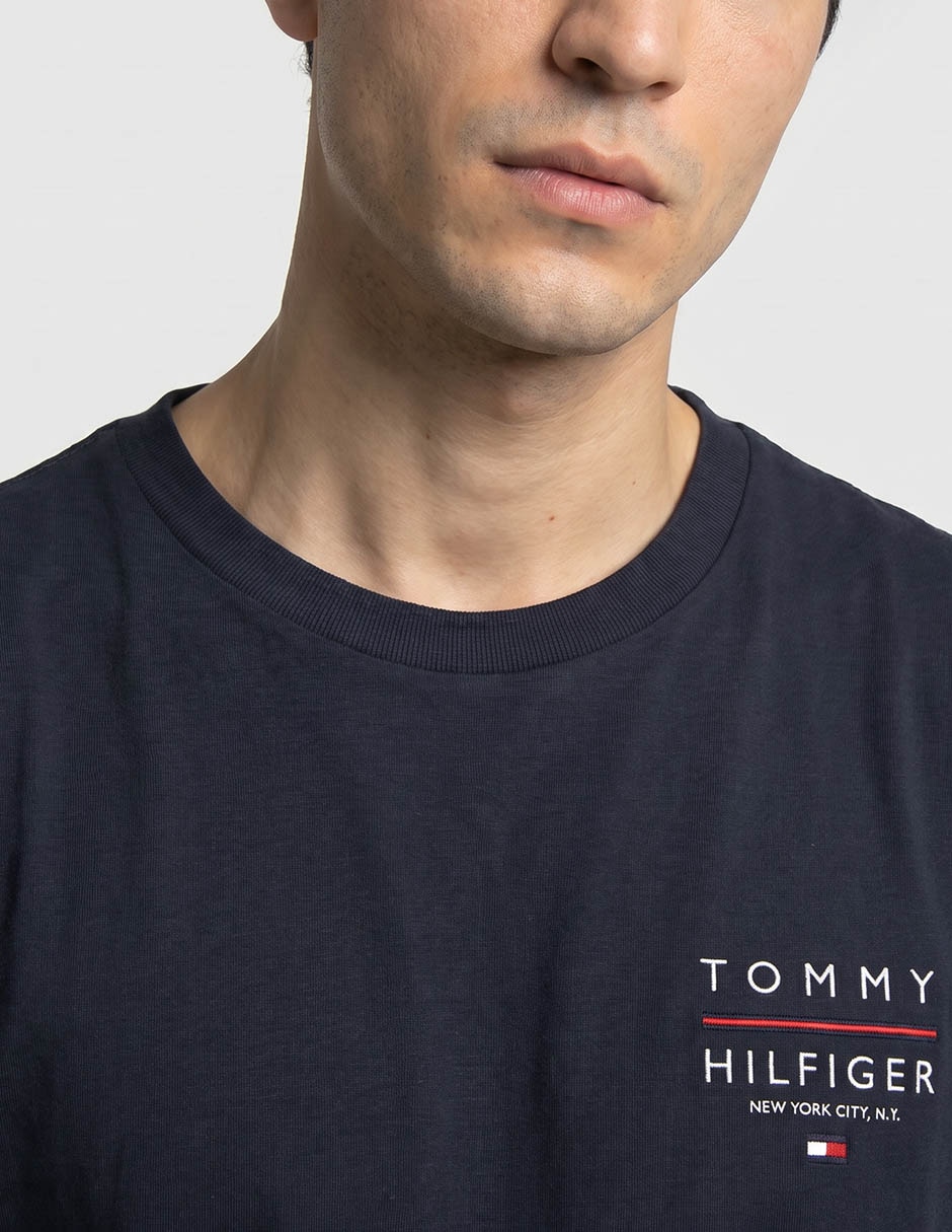Playera Tommy Hilfiger cuello redondo para hombre