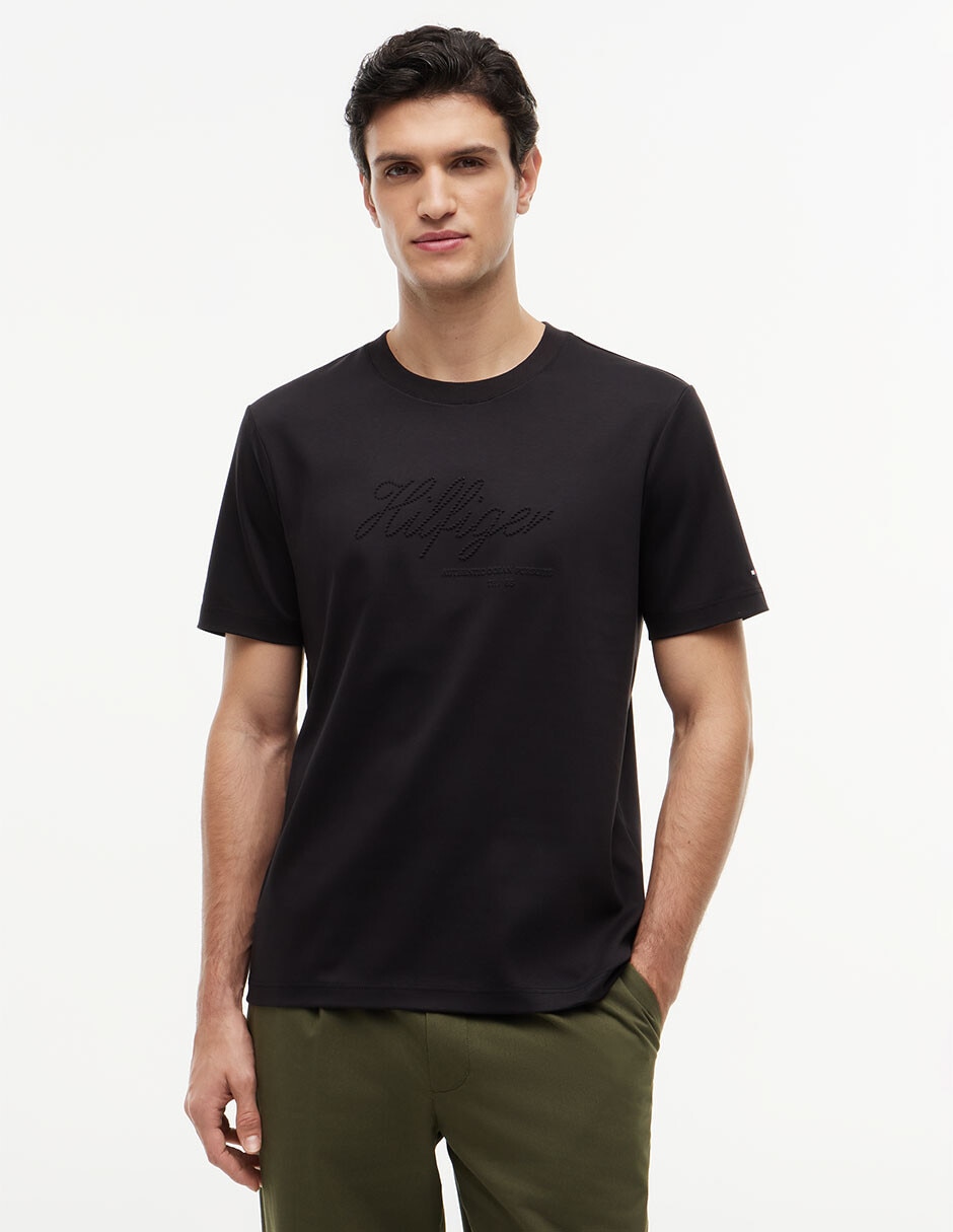 Playera cuello redondo para hombre