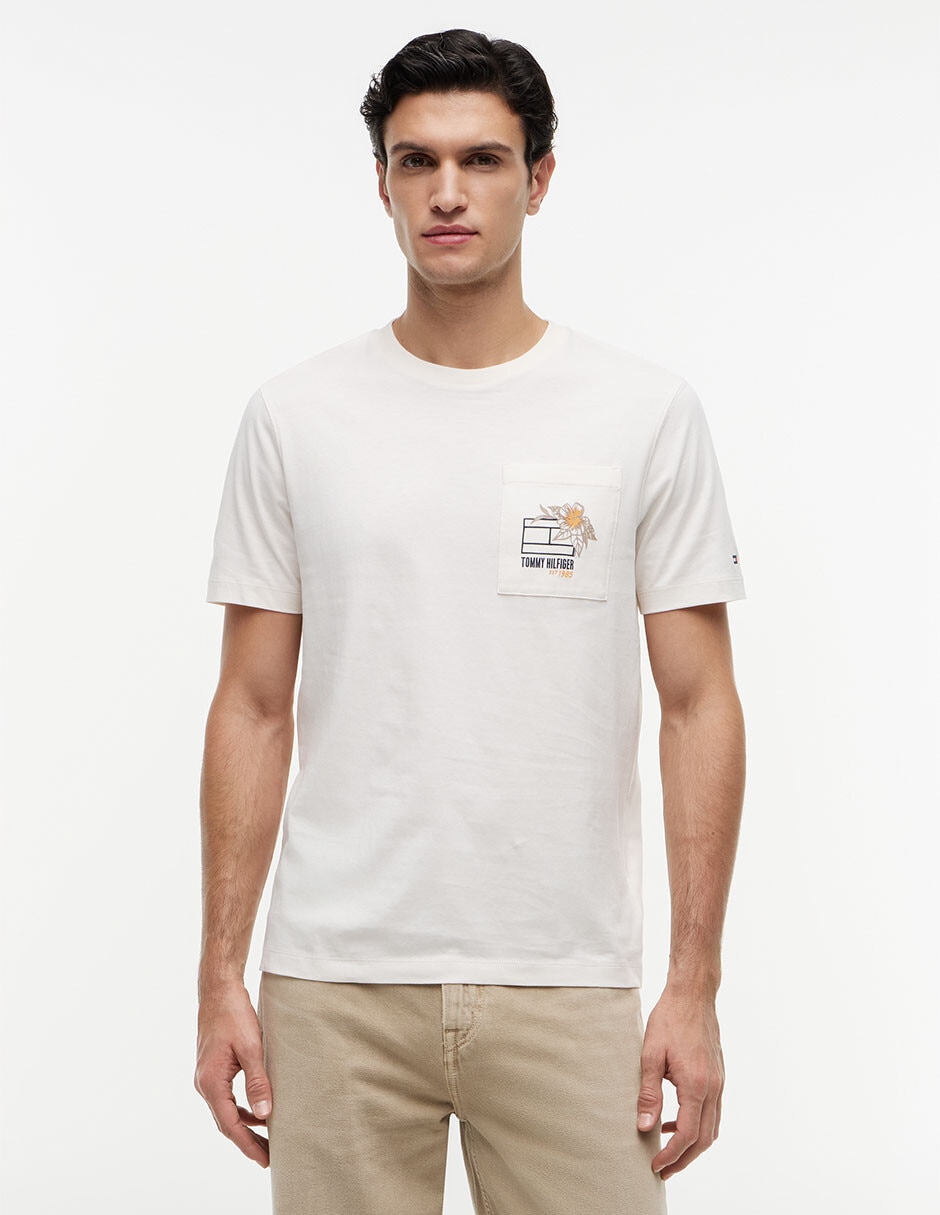 Playera summer Greaphic cuello redondo para hombre