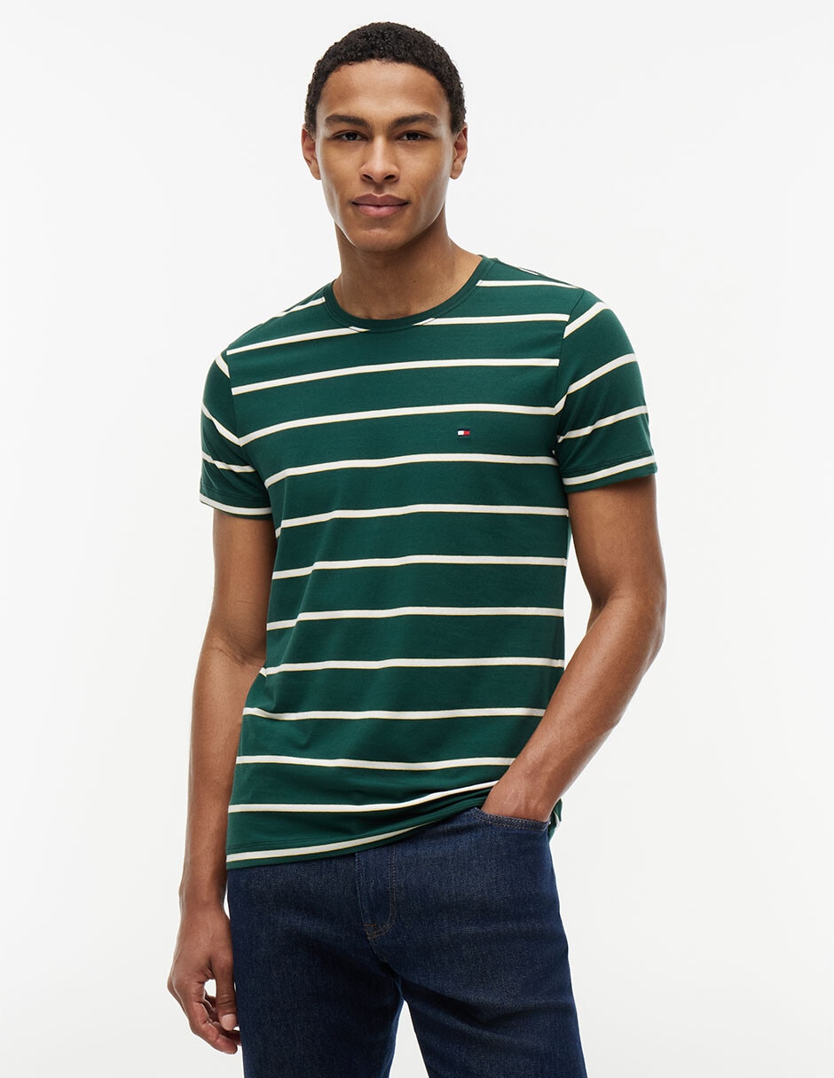 Playera Core Essentials cuello redondo para hombre