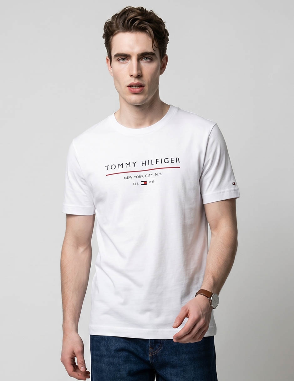 Playera cuello redondo para hombre
