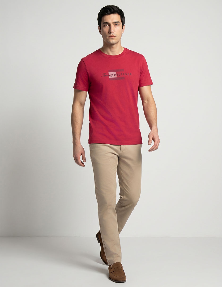 Playera Brand Love cuello redondo para hombre