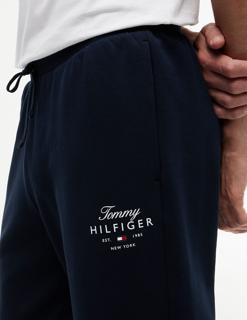 Pants regular tommy hilfiger con jareta para hombre