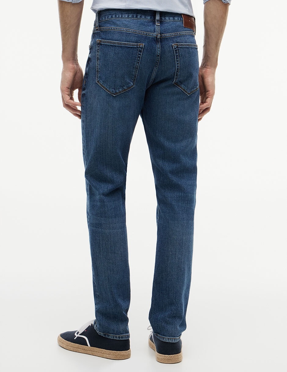 Jeans straight para hombre 3