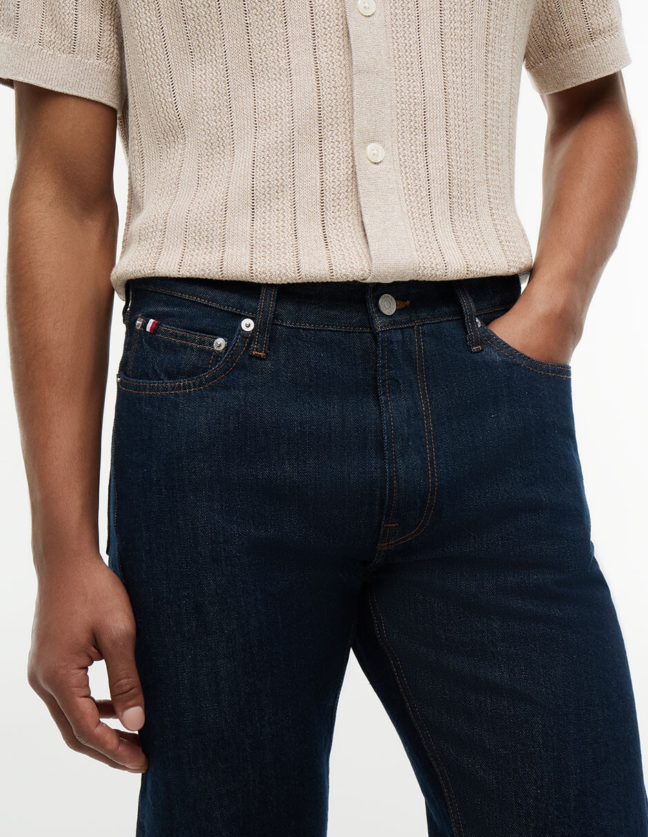 Jeans straight para hombre 4