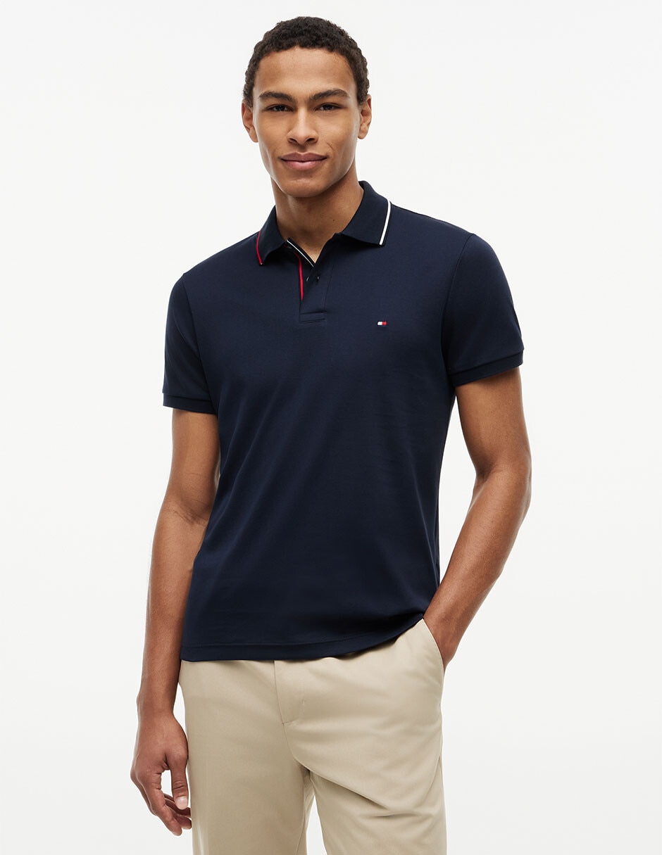 Playera tipo polo Elevated Essentials para hombre