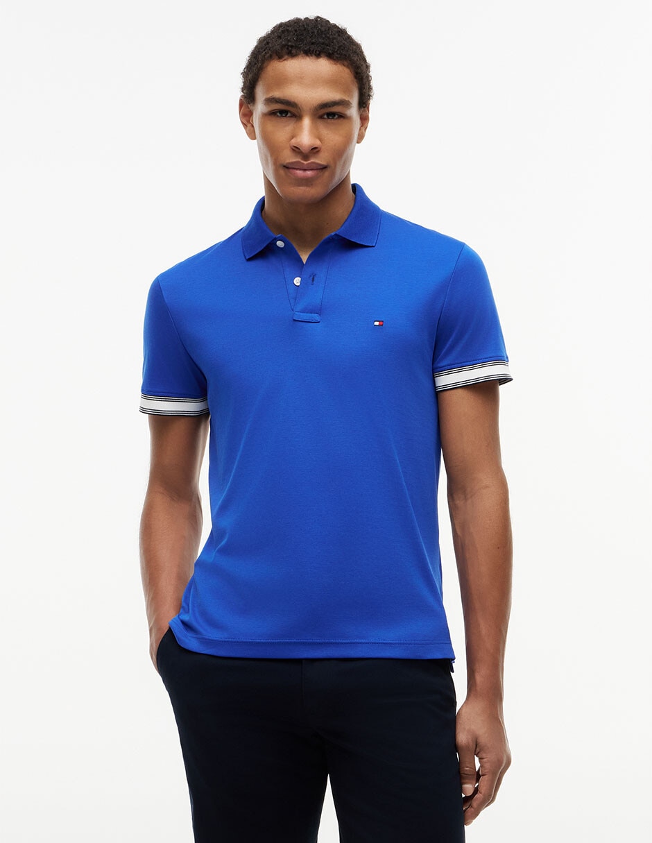 Playera tipo polo Elevated Essentials para hombre