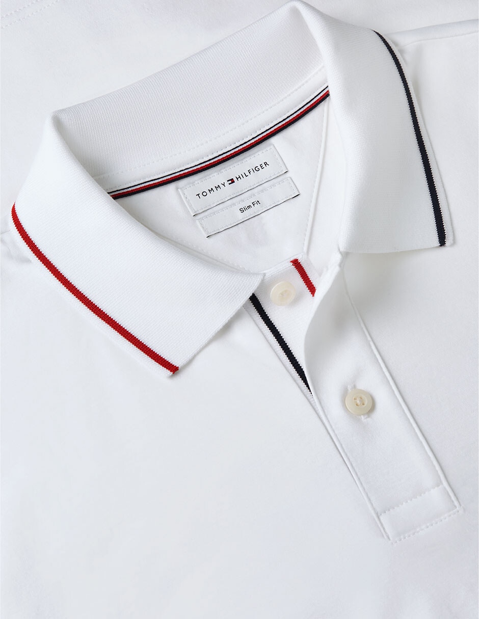 Playera tipo polo Elevated Essentials para hombre 4