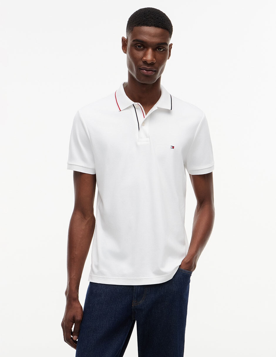 Playera tipo polo Elevated Essentials para hombre