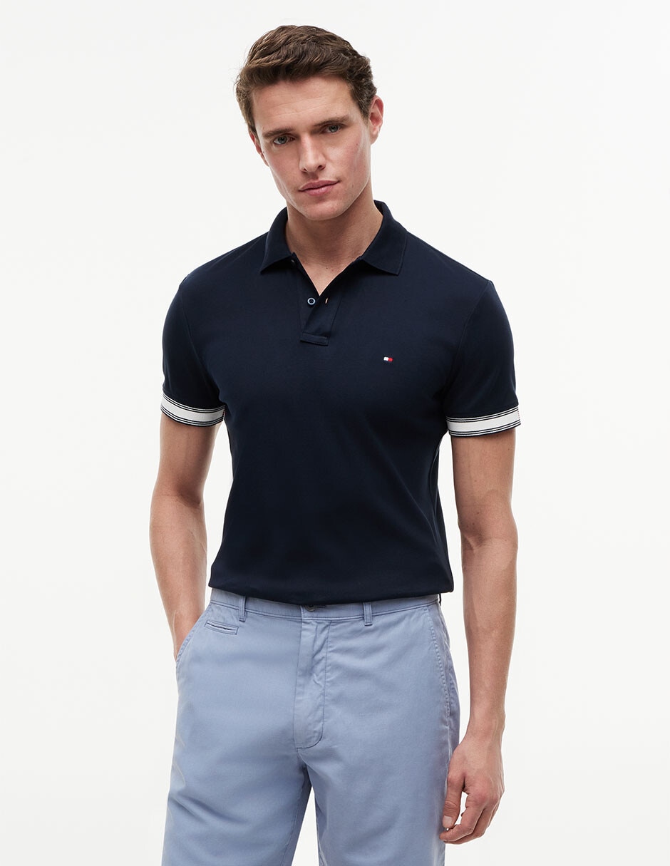 Playera tipo polo Elevated Essentials para hombre