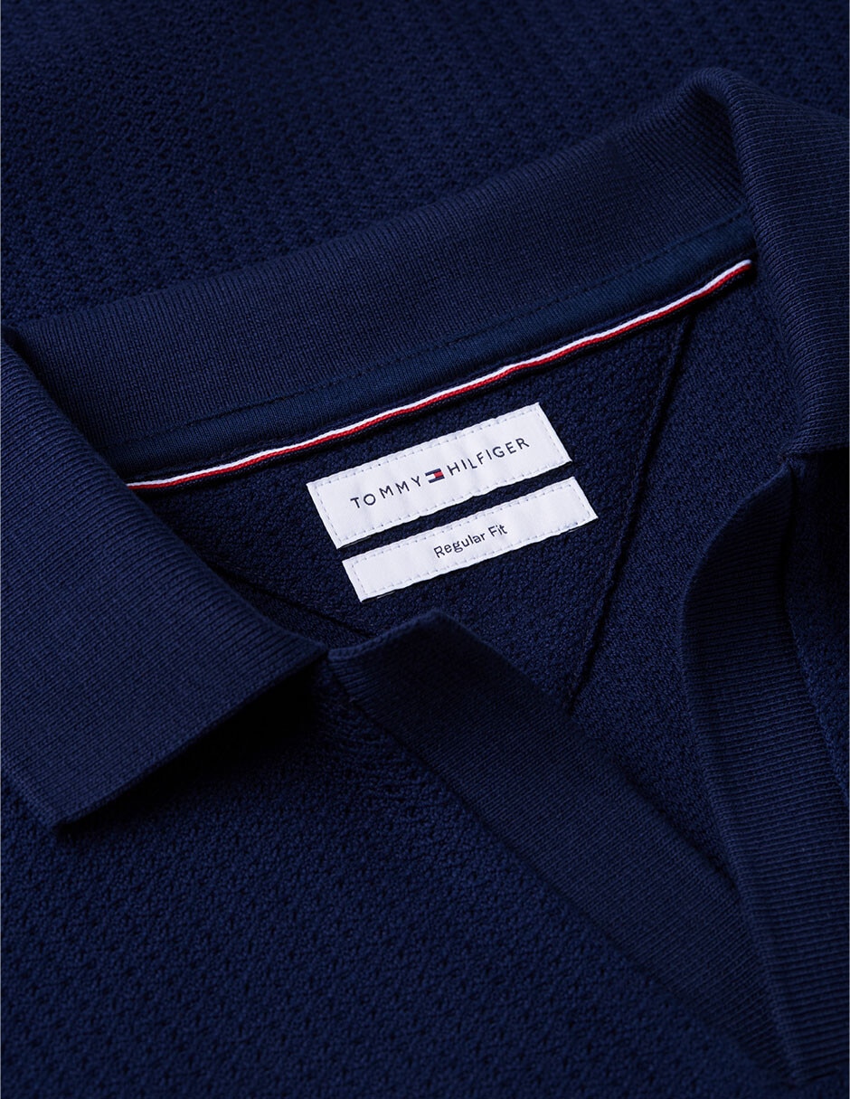 Playera tipo polo Elevated Essentials para hombre 4