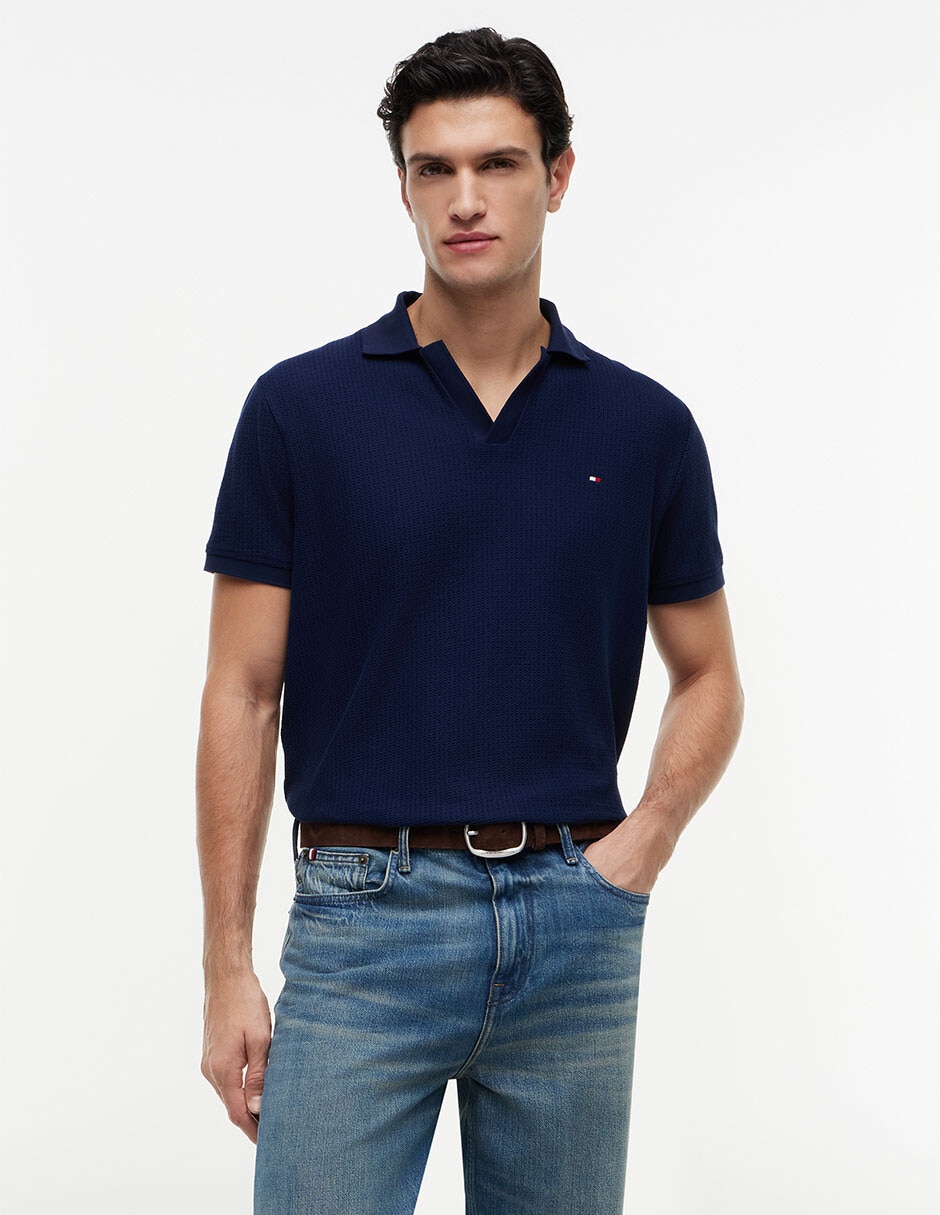 Playera tipo polo Elevated Essentials para hombre