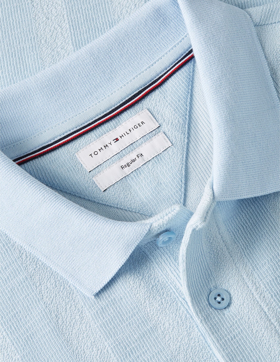 Playera tipo polo Elevated Essentials para hombre 3