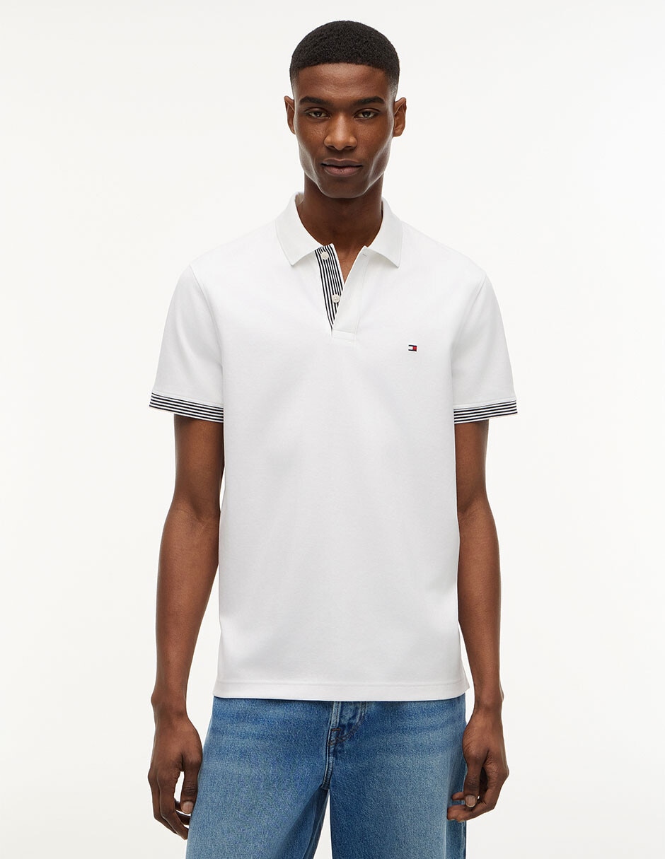 Playera tipo polo Elevated Essentials para hombre