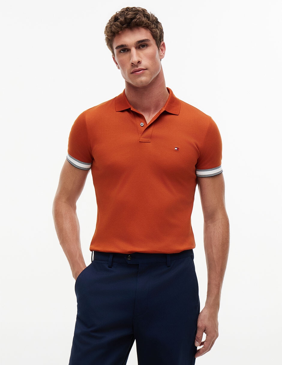 Playera tipo polo Elevated Essentials para hombre