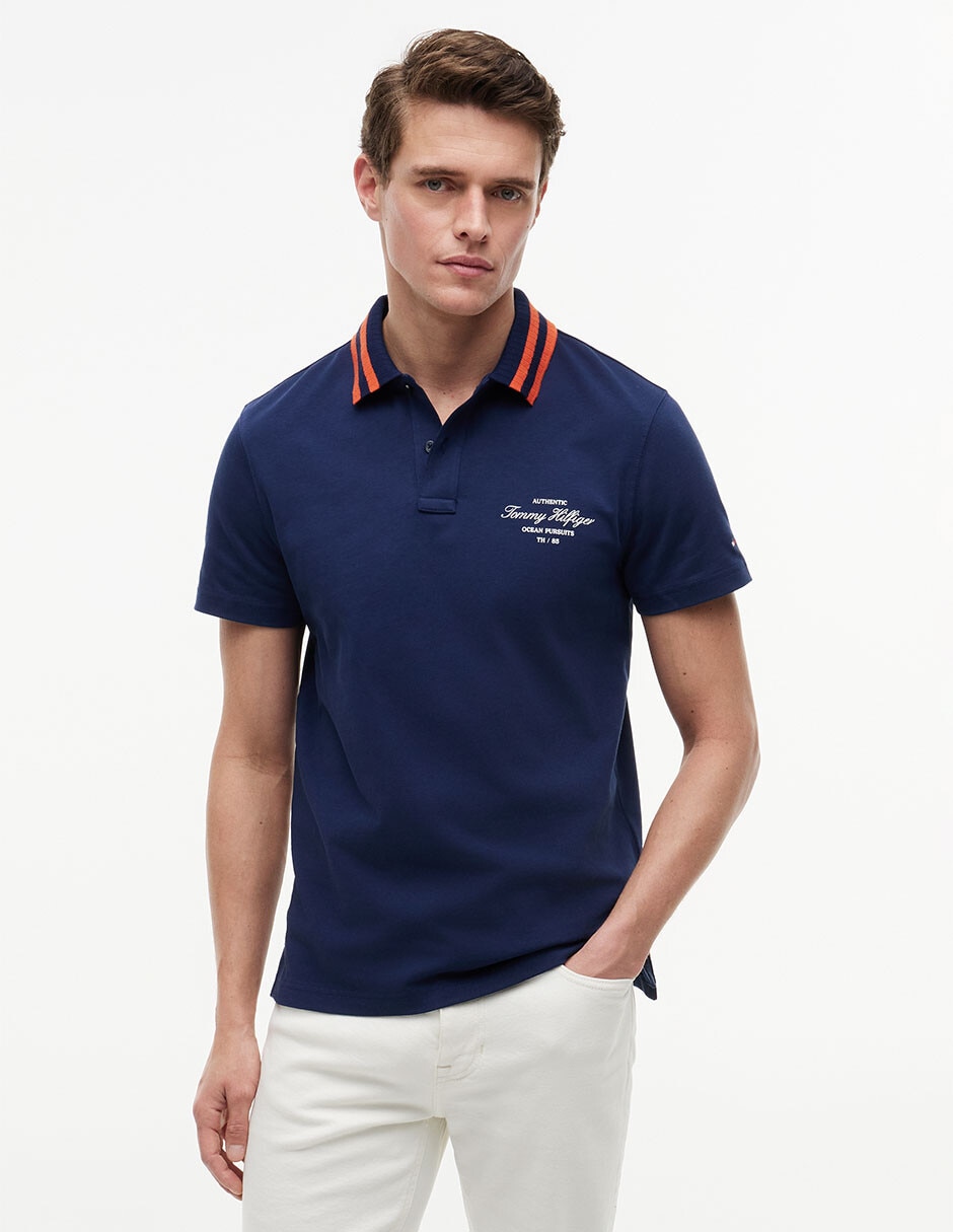 Playera tipo polo Nautical Heritagepara hombre