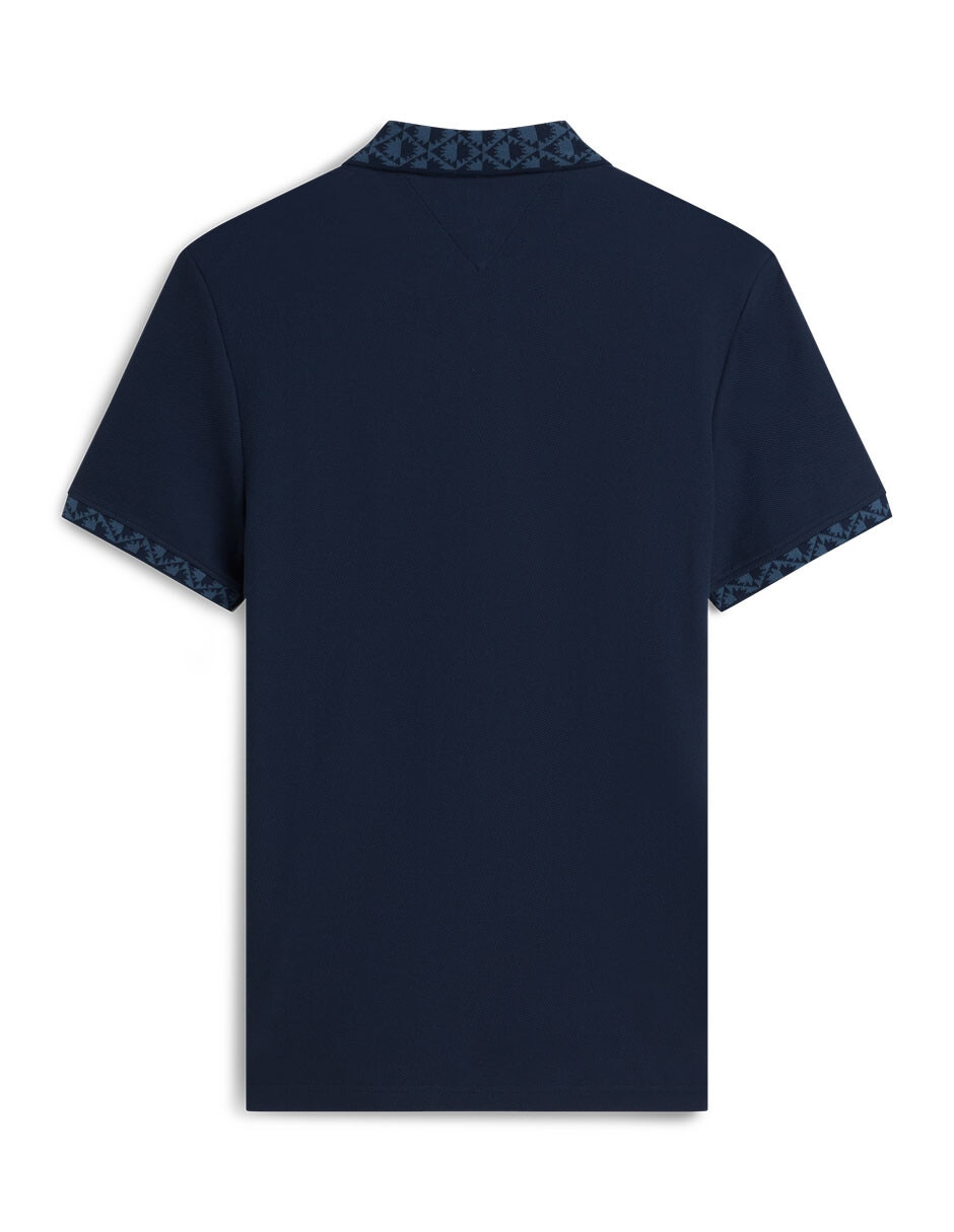 Playera tipo polo Elevated Essentials para hombre 3
