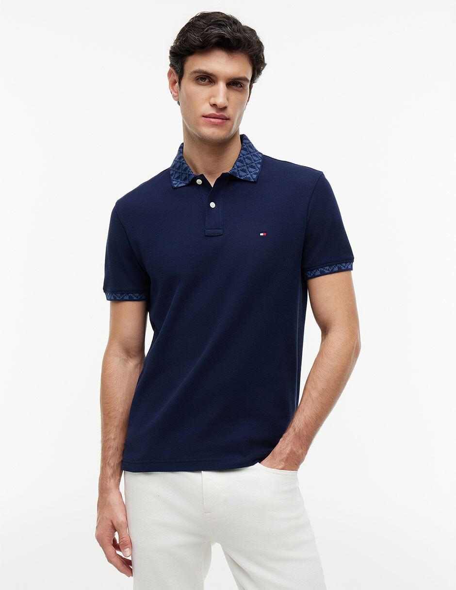 Playera tipo polo Elevated Essentials para hombre