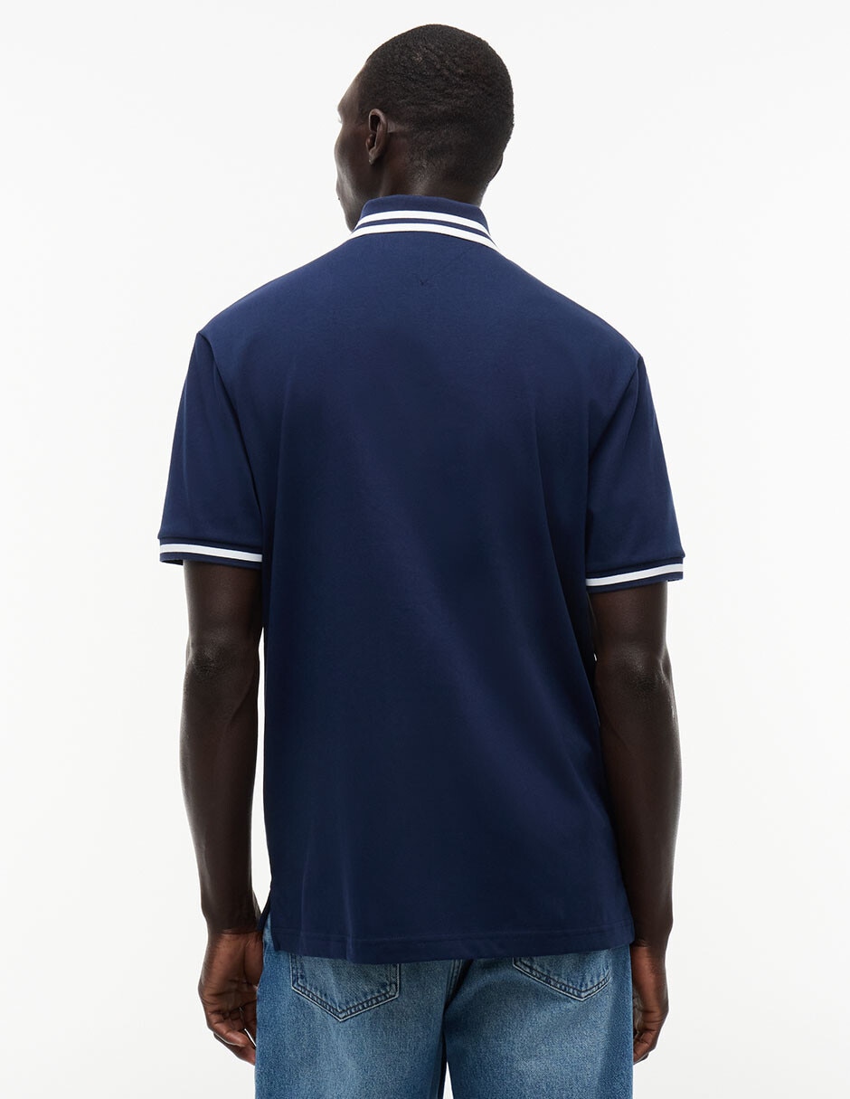Playera tipo polo athleisure sail para hombre 2