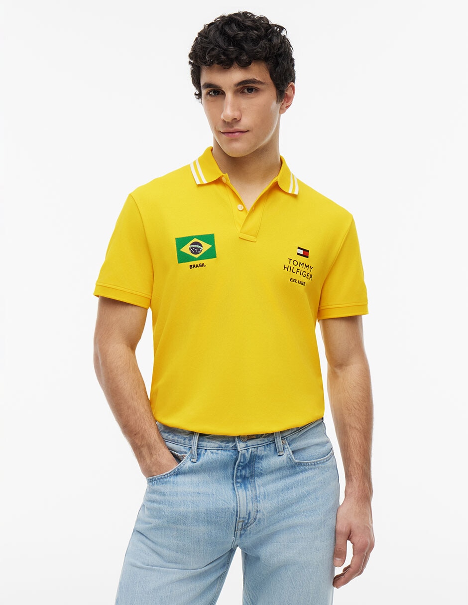 Playera tipo polo Countries Pack para hombre