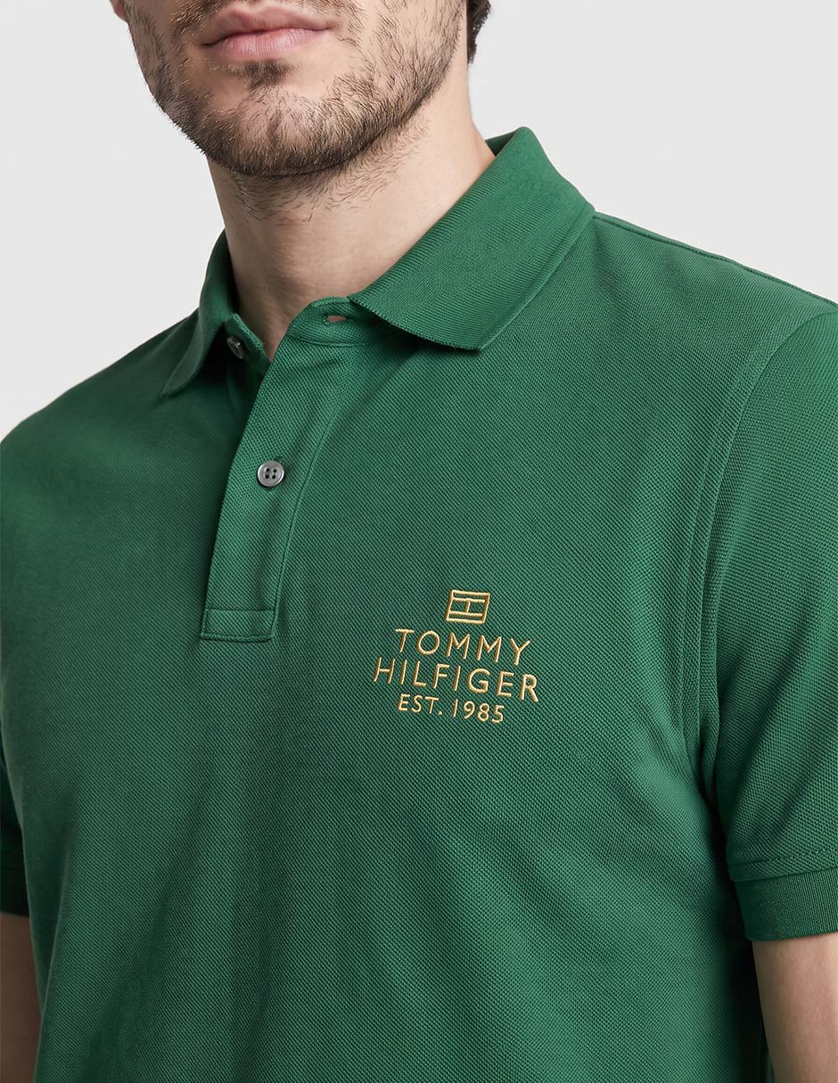 Playera tipo polo tommy hilfiger para hombre