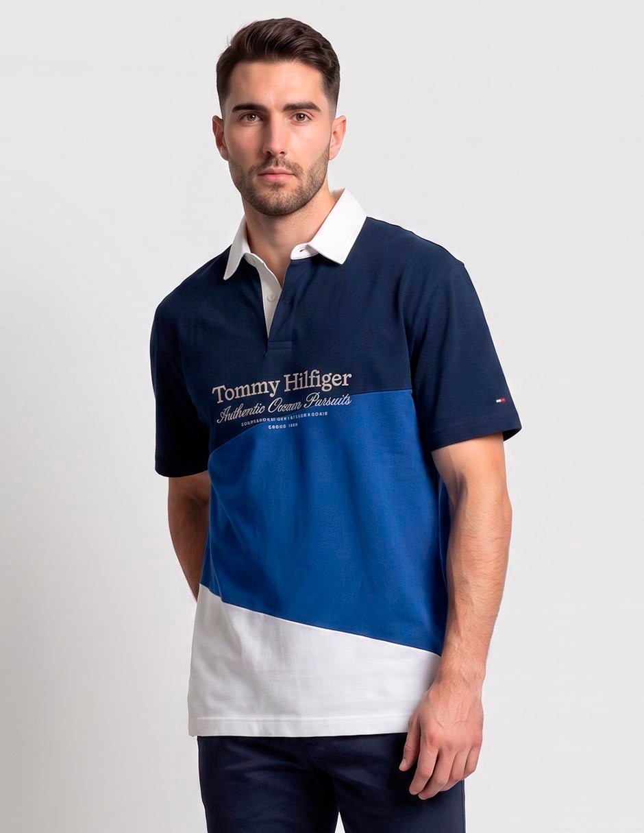 Playera tipo polo Hilfiger Athleisure Sail Pack para hombre Playera tipo polo Hilfiger Athleisure Sail Pack para hombre