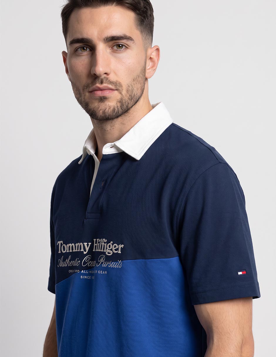 Playera tipo polo Hilfiger Athleisure Sail Pack para hombre 3