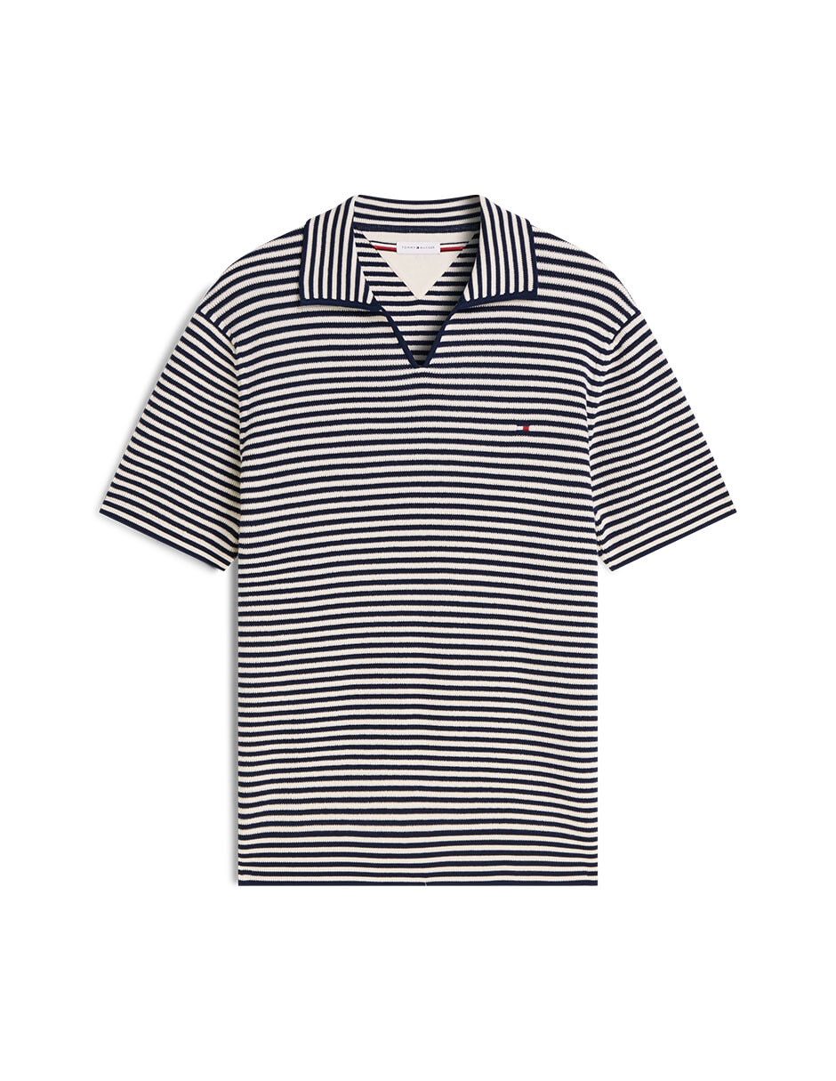 Playera tipo polo Elevated Essentials para hombre 3