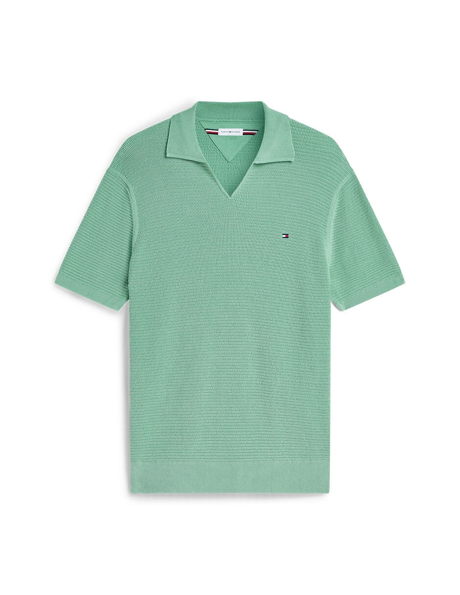 Playera tipo polo Elevated Essentials para hombre 4