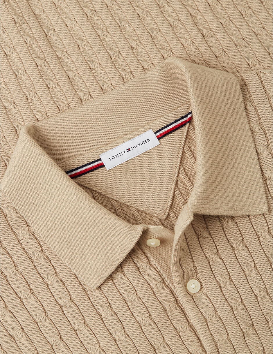 Playera tipo polo Elevated Essentials para hombre 3