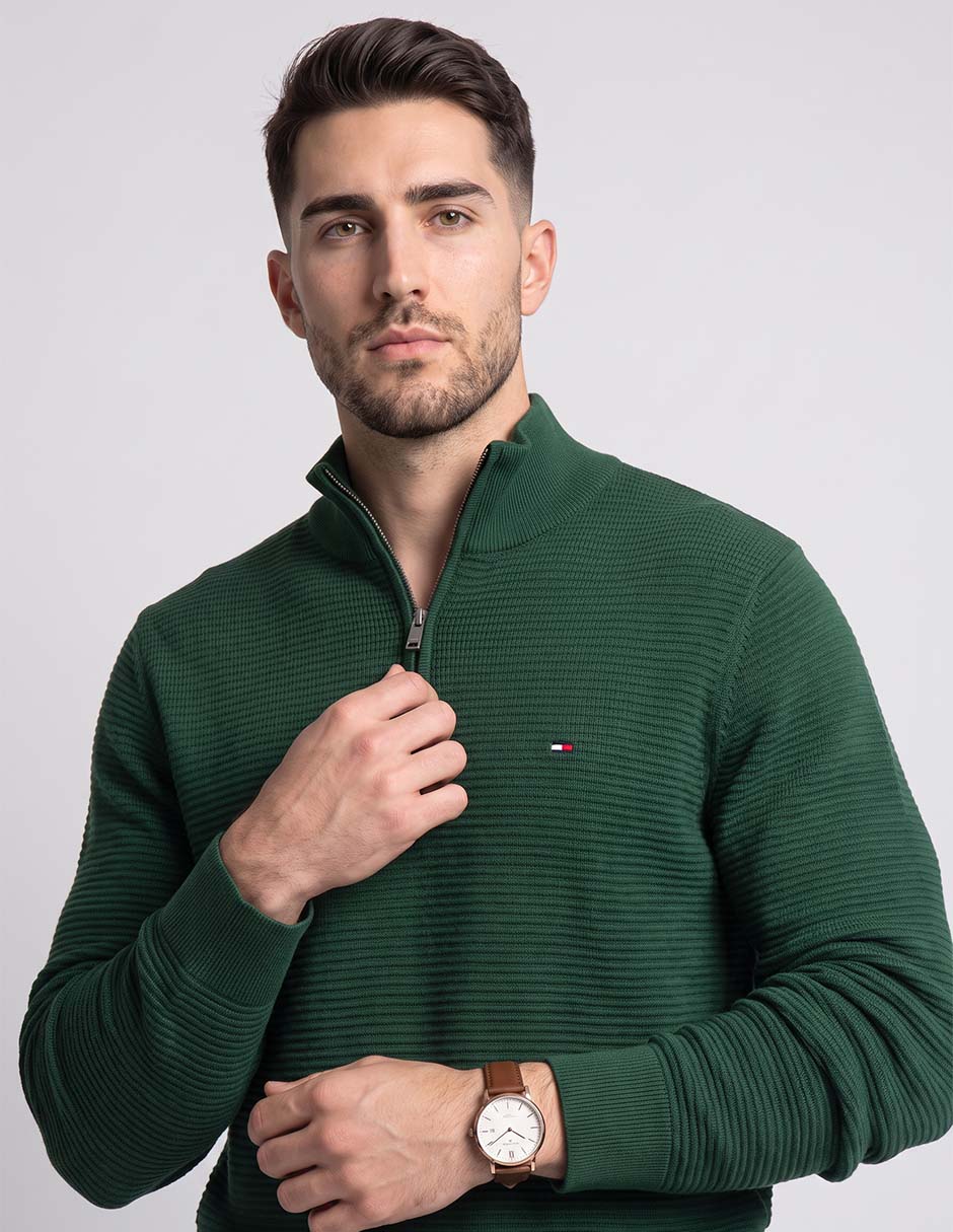Suéter cuello alto para hombre 5