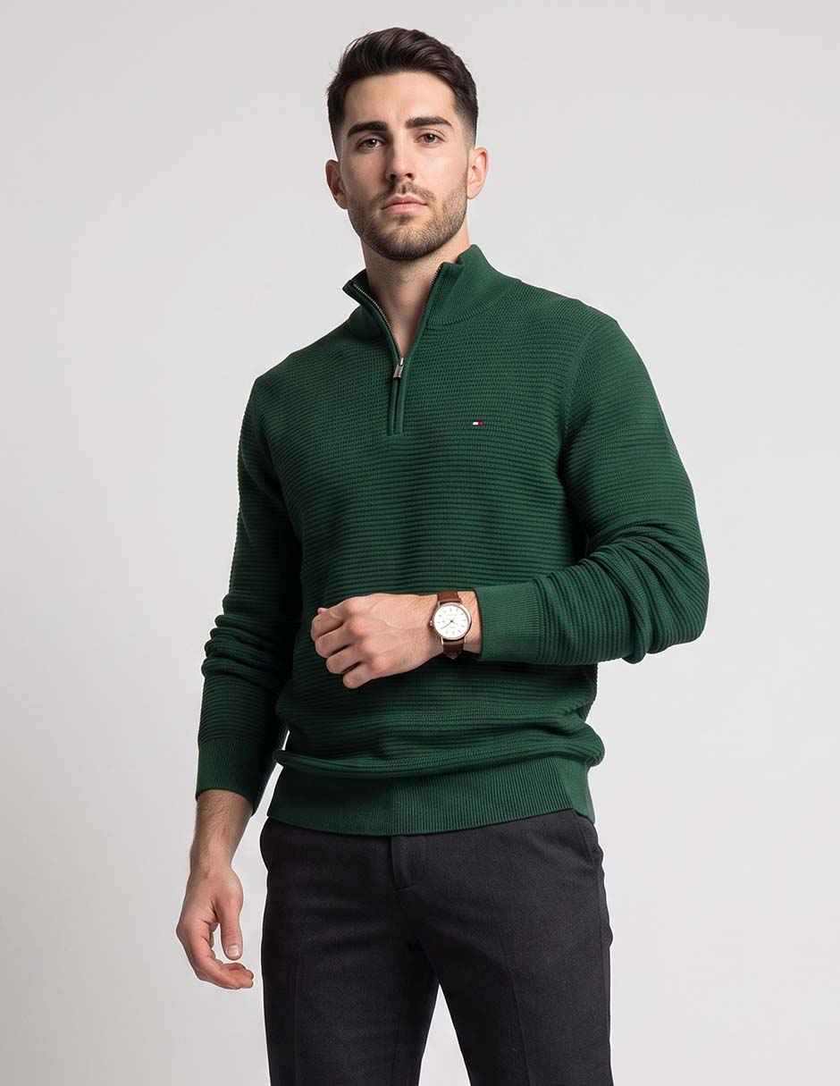 Suéter cuello alto para hombre