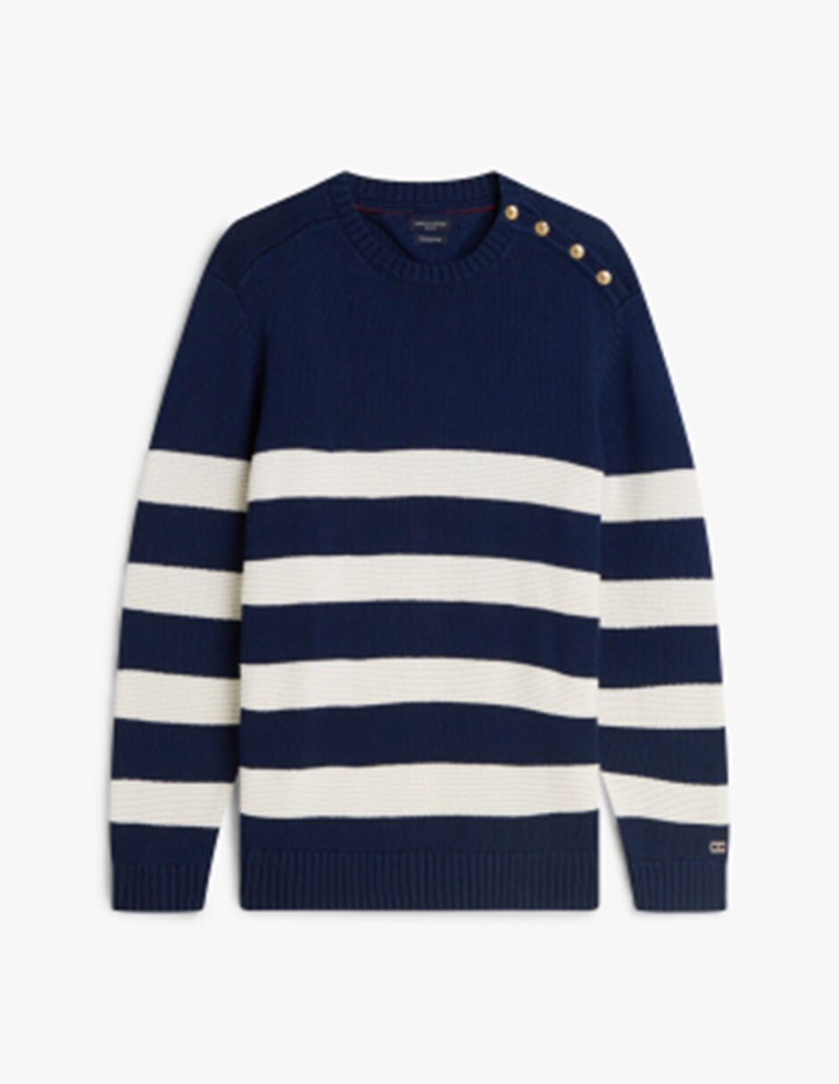 Suéter cuello redondo para hombre