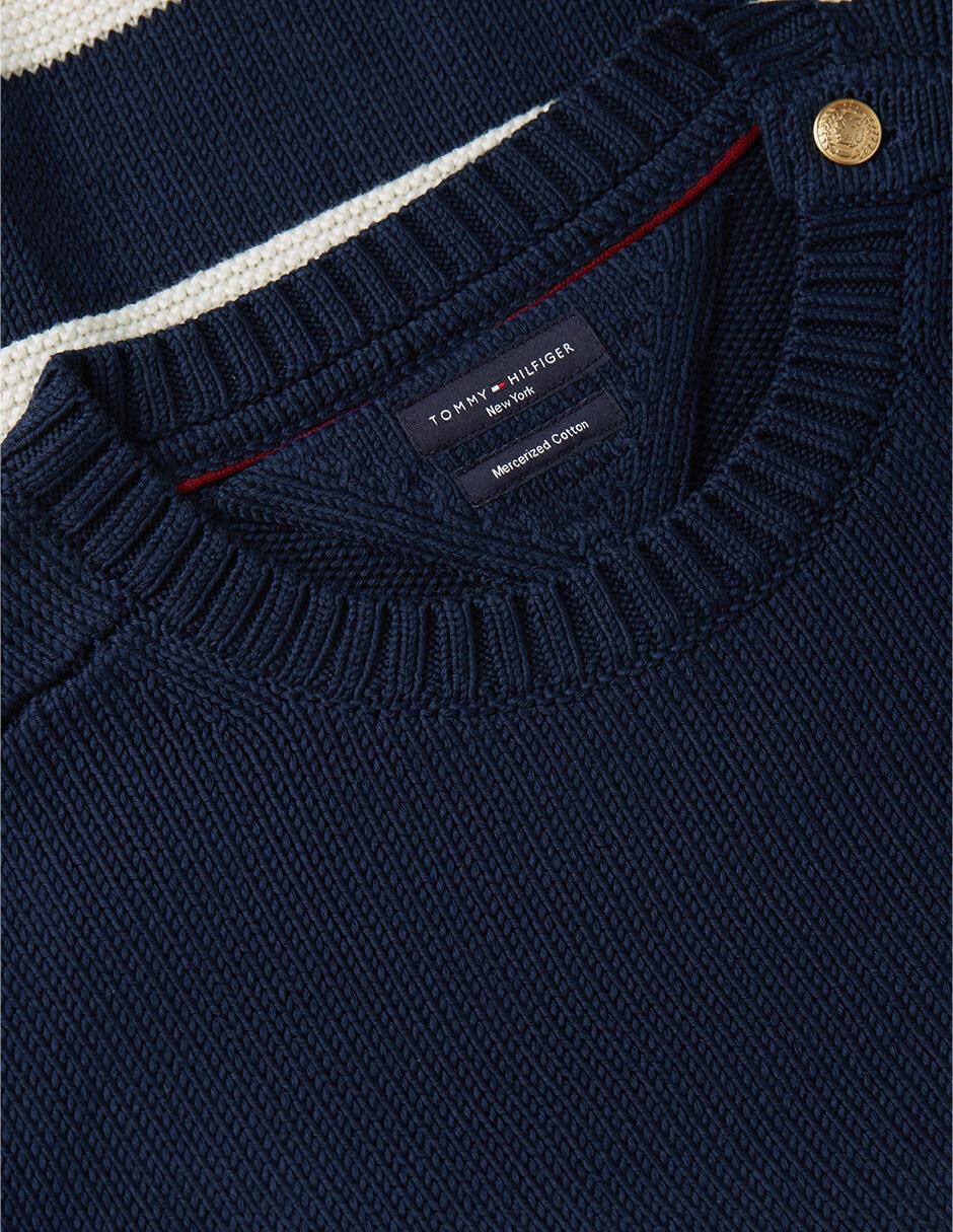 Suéter Tommy Hilfiger cuello redondo para hombre