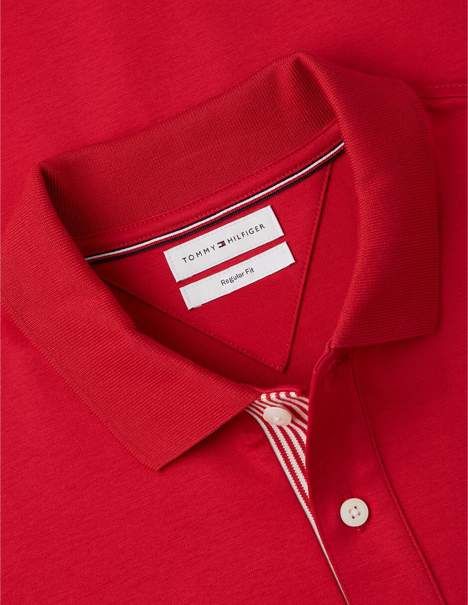 Playera tipo polo Elevated Essentials para hombre 3