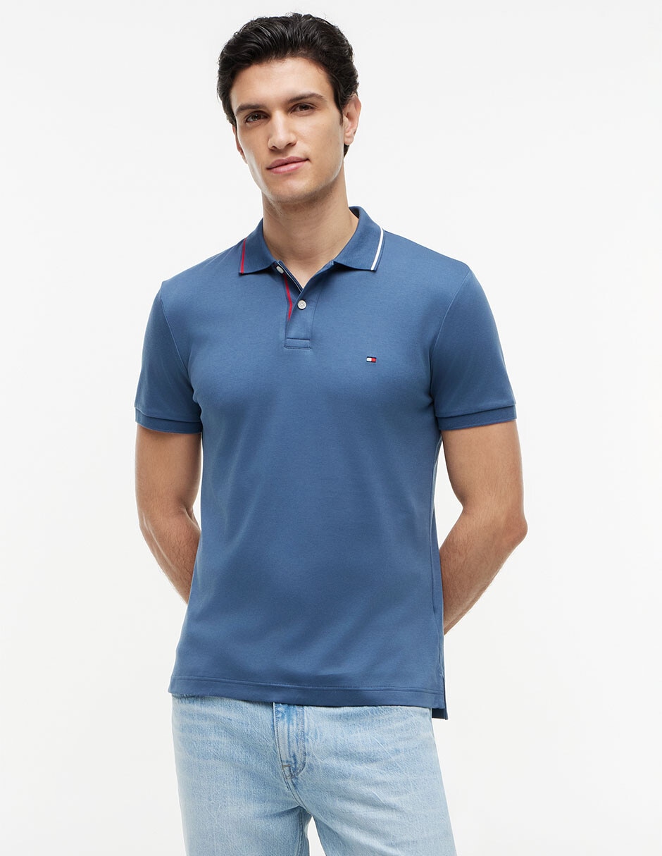 Playera tipo polo Elevated Essentials para hombre