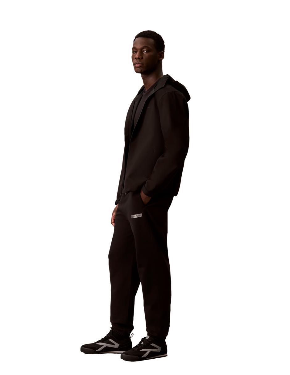 Pants regular con elástico para hombre 4