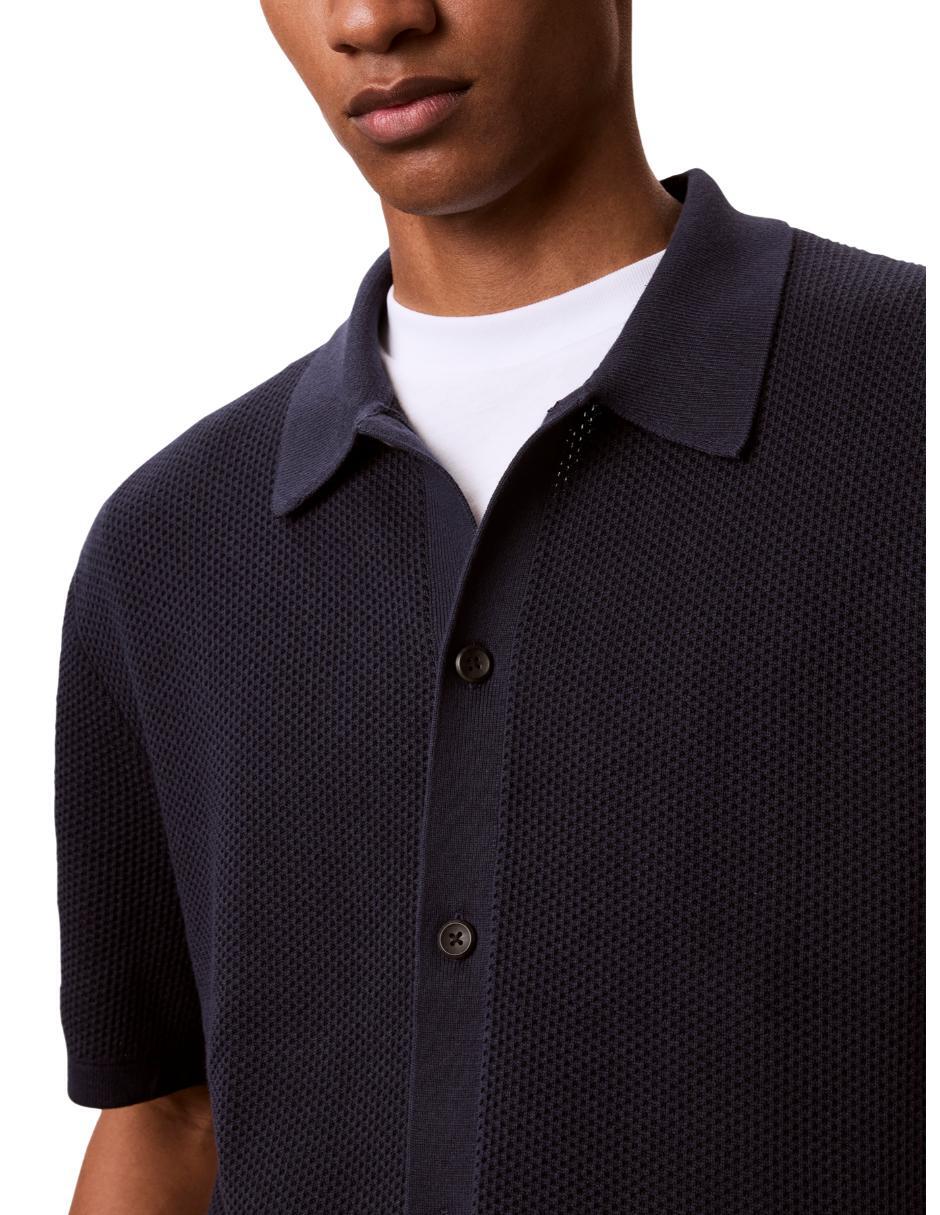 Playera tipo polo Sweater para hombre 3