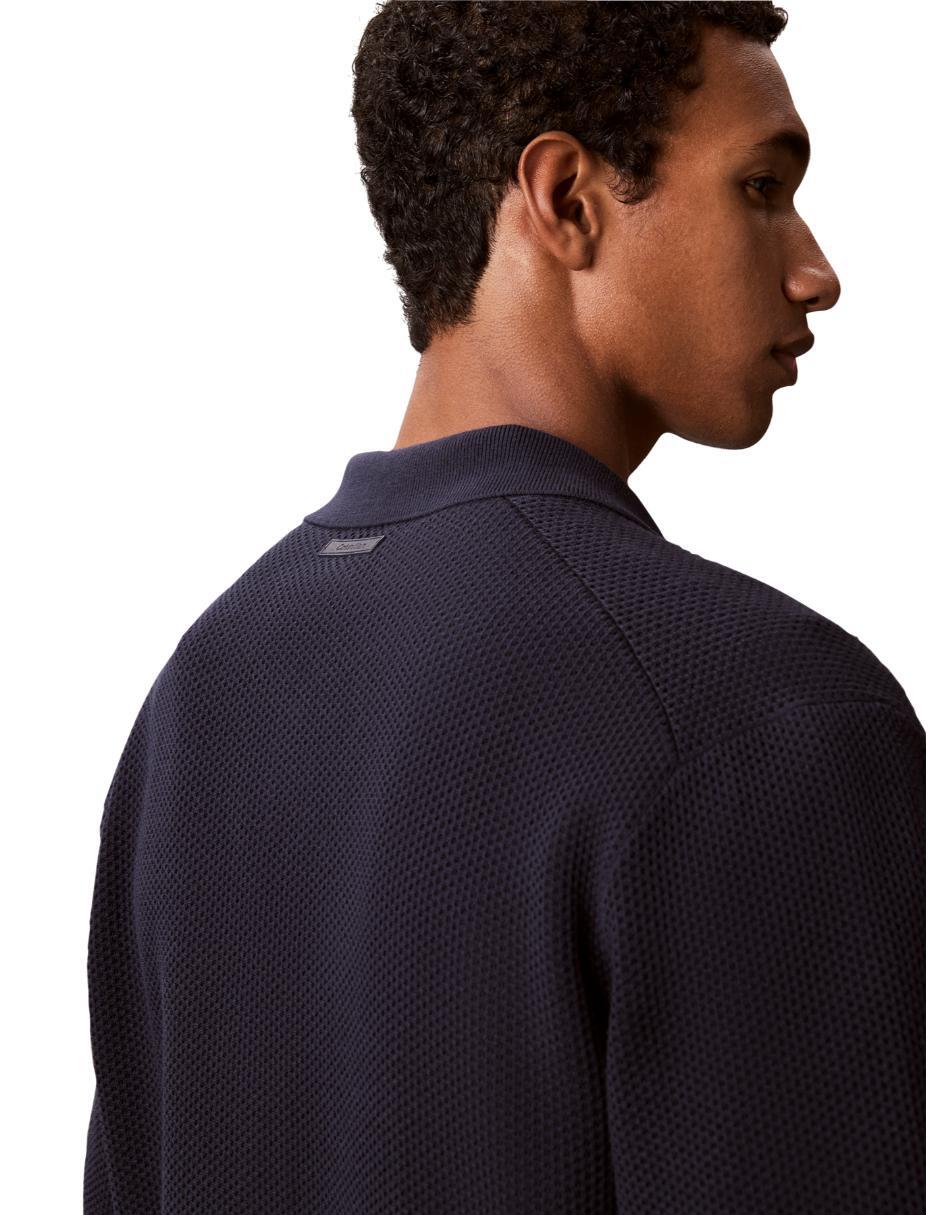 Playera tipo polo Sweater para hombre 4