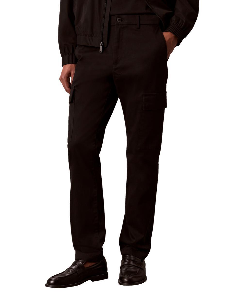 Pantalón cargo slim de algodón para hombre Pantalón cargo slim de algodón para hombre