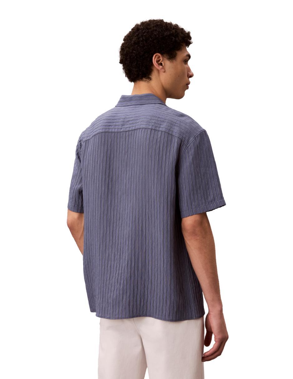 Camisa casual Calvin Klein manga corta para hombre