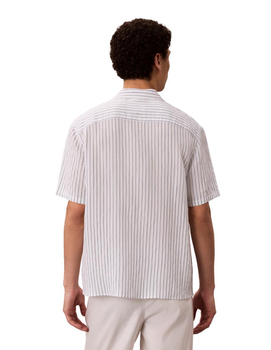 Camisa casual Calvin Klein manga corta para hombre