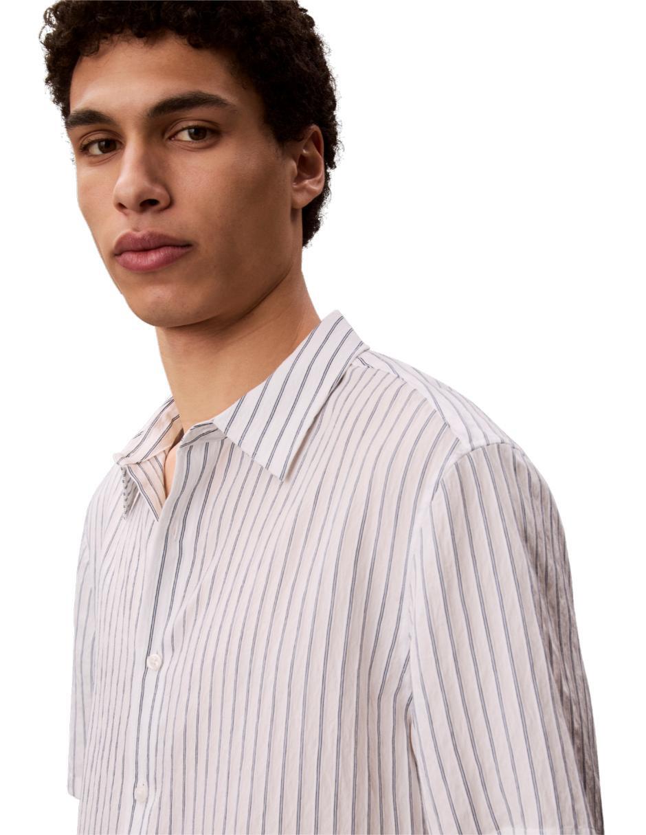 Camisa casual Calvin Klein manga corta para hombre