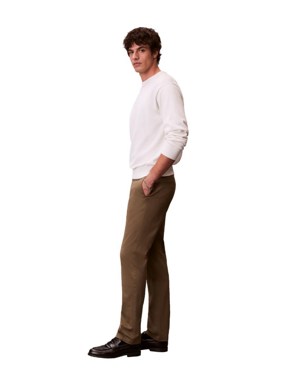 Pantalón chino slim Calvin Klein de algodón para hombre