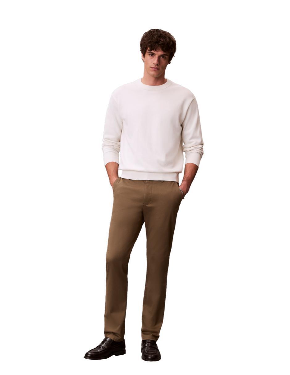 Pantalón chino slim Calvin Klein de algodón para hombre