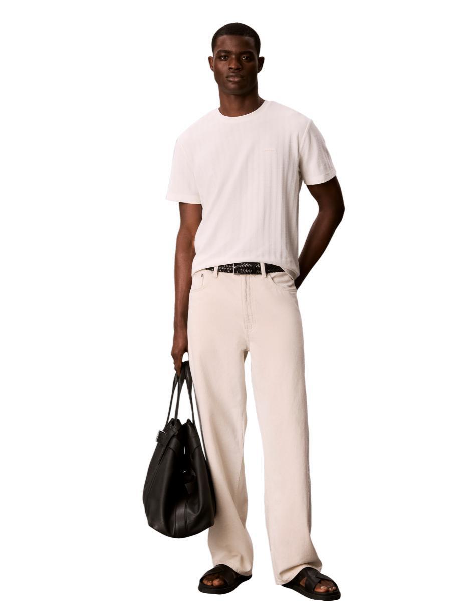 Playera Menswear cuello redondo para hombre 4