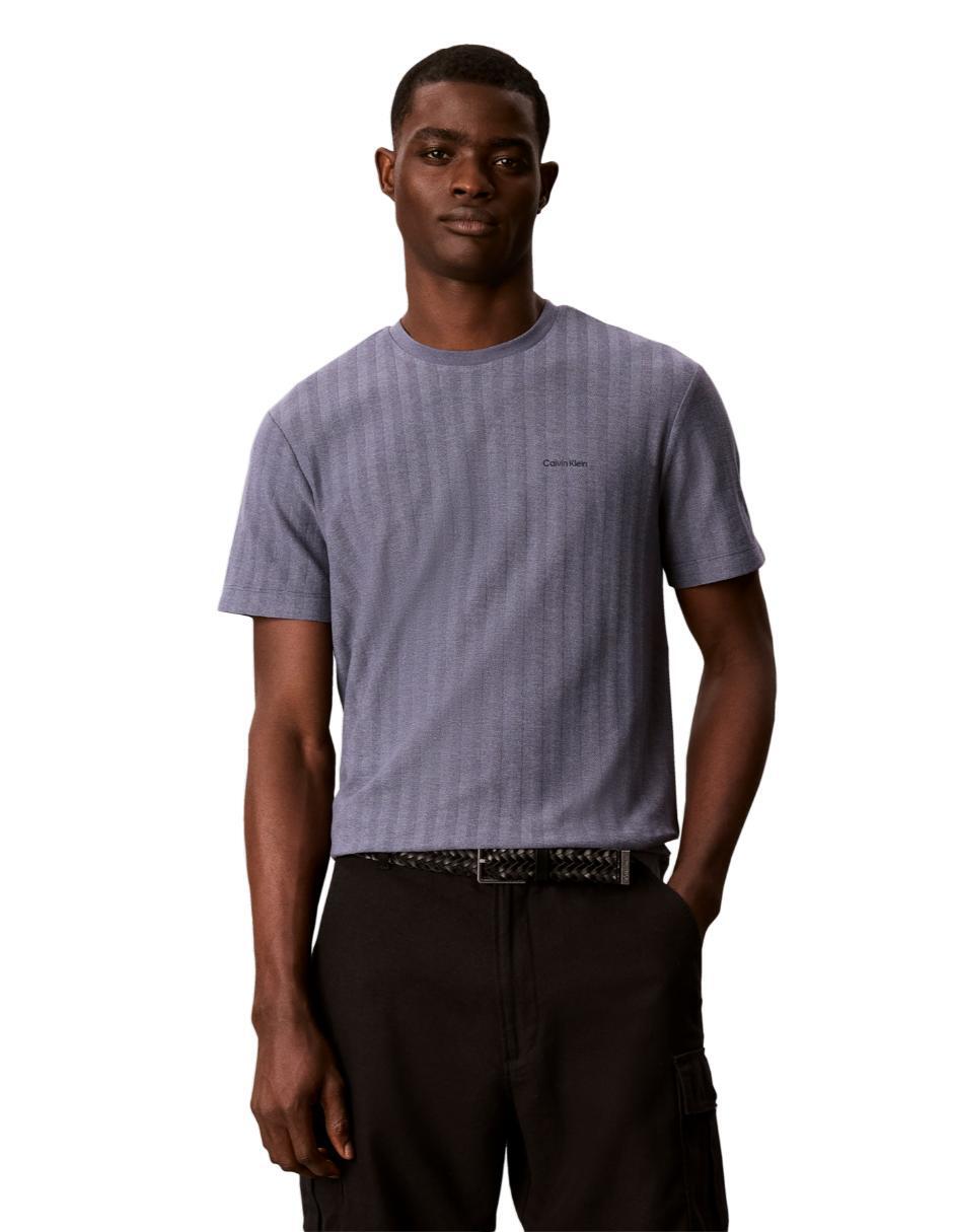 Playera Menswear cuello redondo para hombre