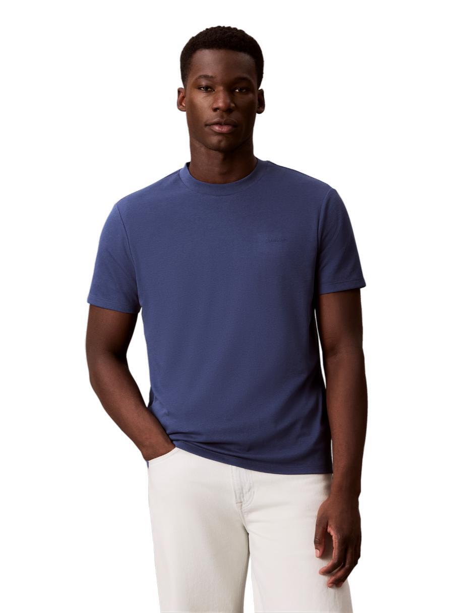 Playera Menswear cuello redondo para hombre