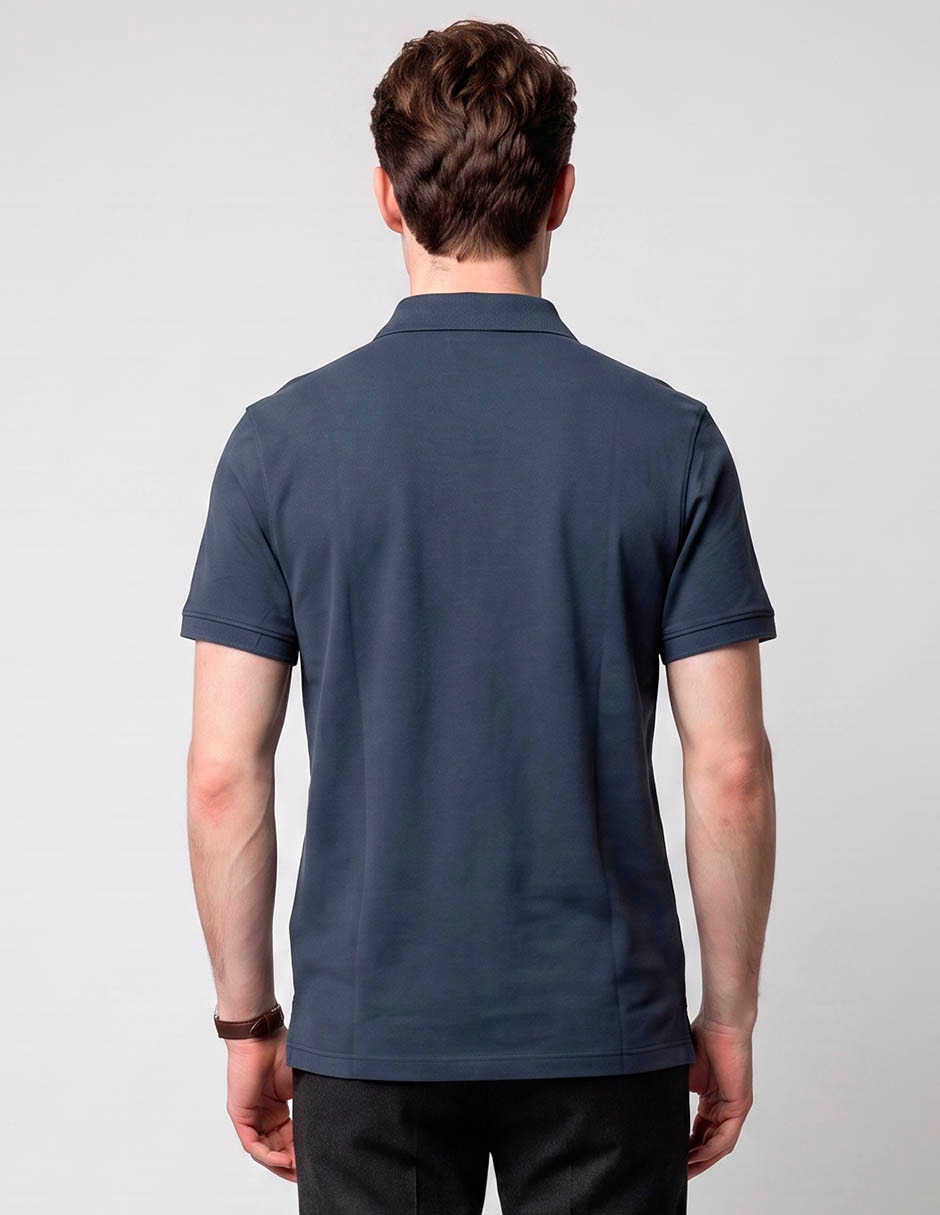 Playera tipo Polo Calvin Klein supima Cotton para hombre 2