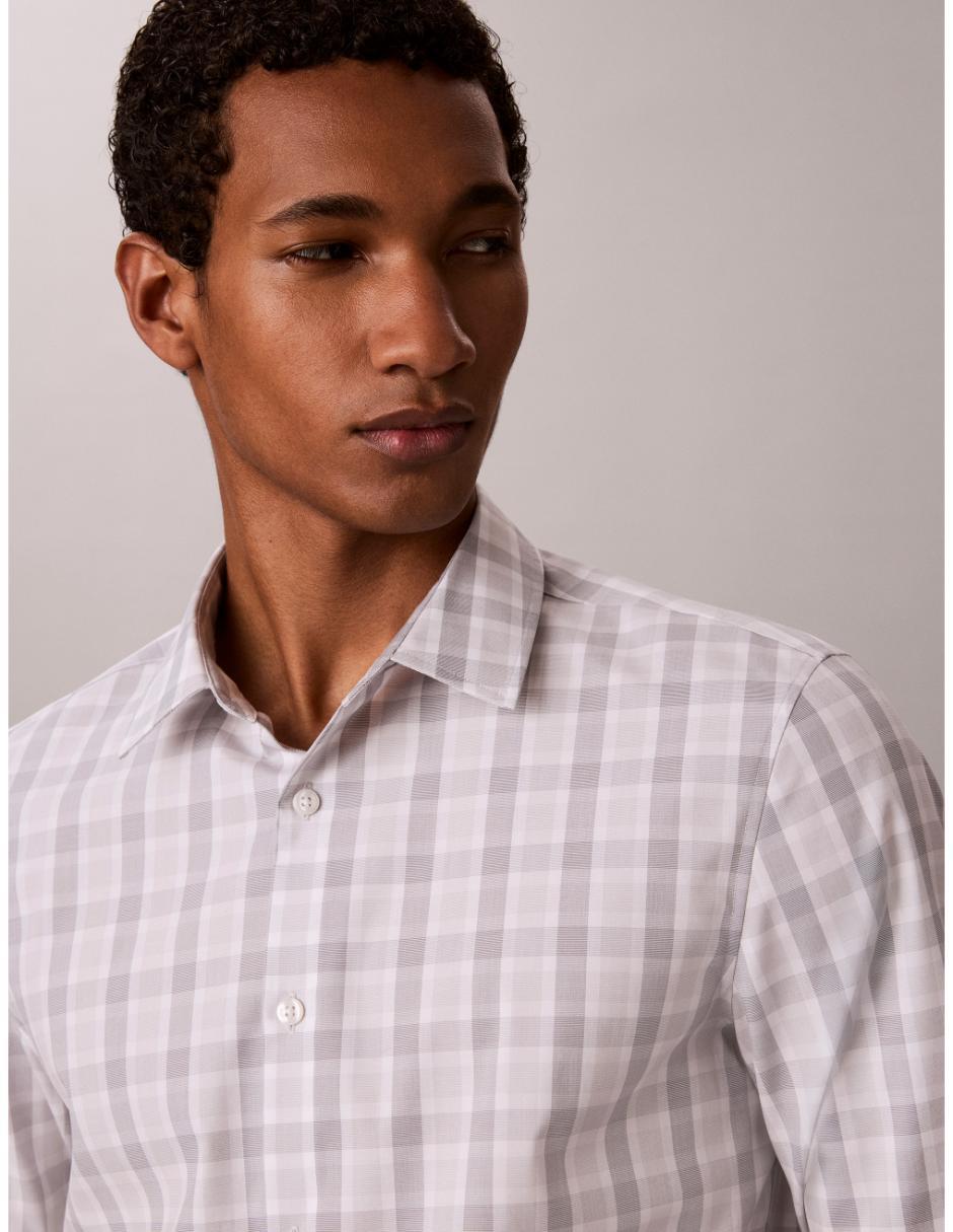 Camisa casual manga larga para hombre 3